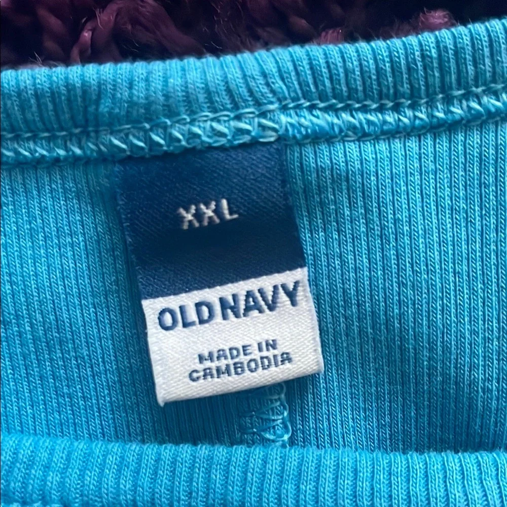 Old Navy Bright Blue Maxi Dress - Picture 2 of 4